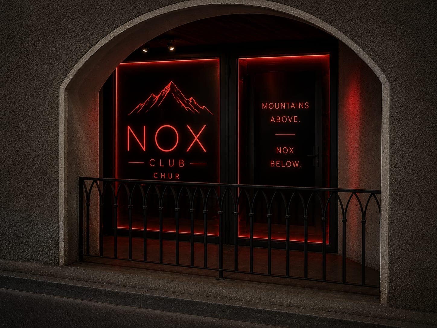 Einlass NOX Club Chur